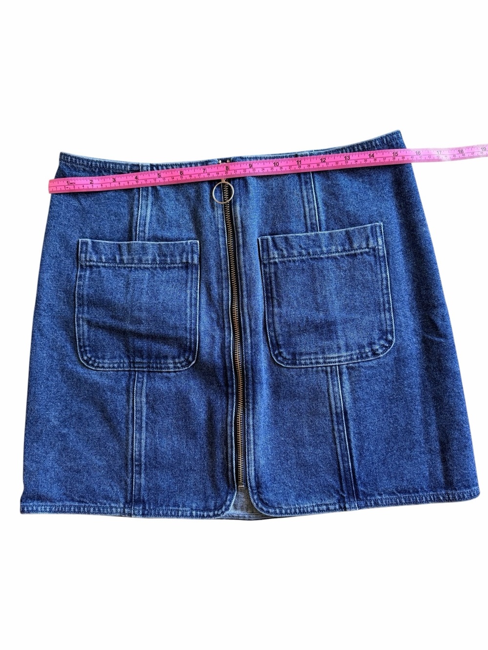 Sezane Fox Skirt Baby Blue - Size 6 - Picture 5 of 8
